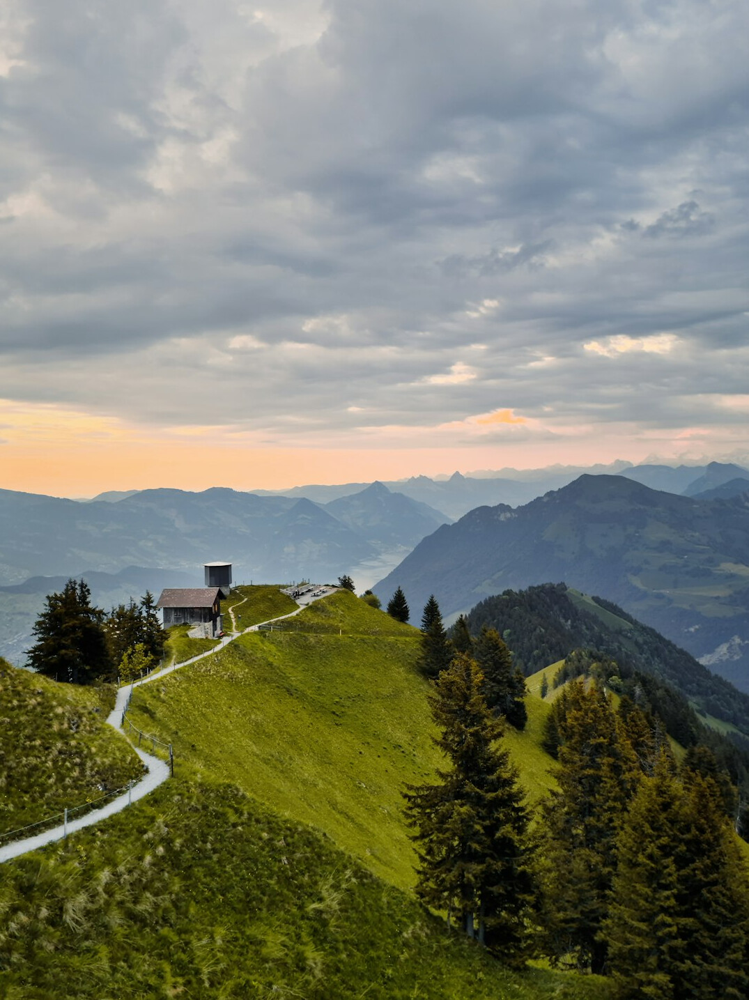 swiss alps landscape